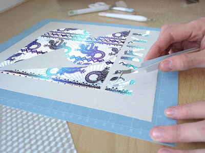 frozen geckos animal Easy Weed Craft Vinyl