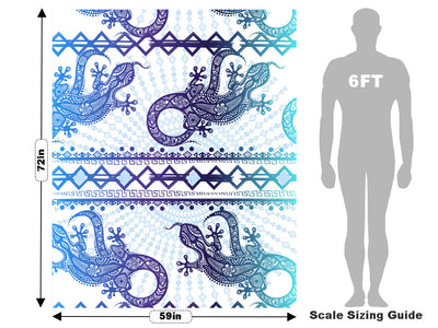 Frozen Geckos Reptile Vehicle Wrap Scale~Rwraps Series 914 Frozen Geckos Reptile Measurements~1