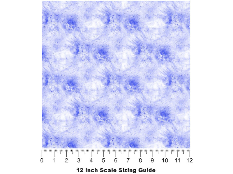 Frozen Lake Tie Dye Vinyl Film Pattern Size 12 inch Scale~Rwraps Frozen Lake Tie Dye Sizing Chart~2