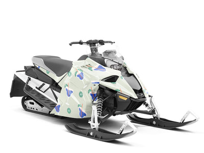 Frozen Margaritas Alcohol Custom Wrapped Snowmobile