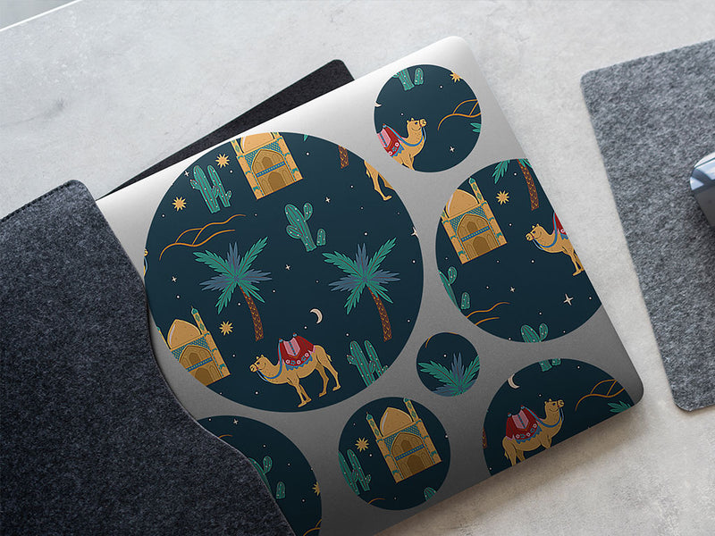 frozen nights animal DIY Laptop Stickers