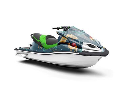 Frozen Nights Animal Jet Ski Vinyl Customized Wrap
