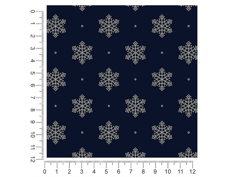 frozen river snowflake 1ft x 1ft Craft Sheets