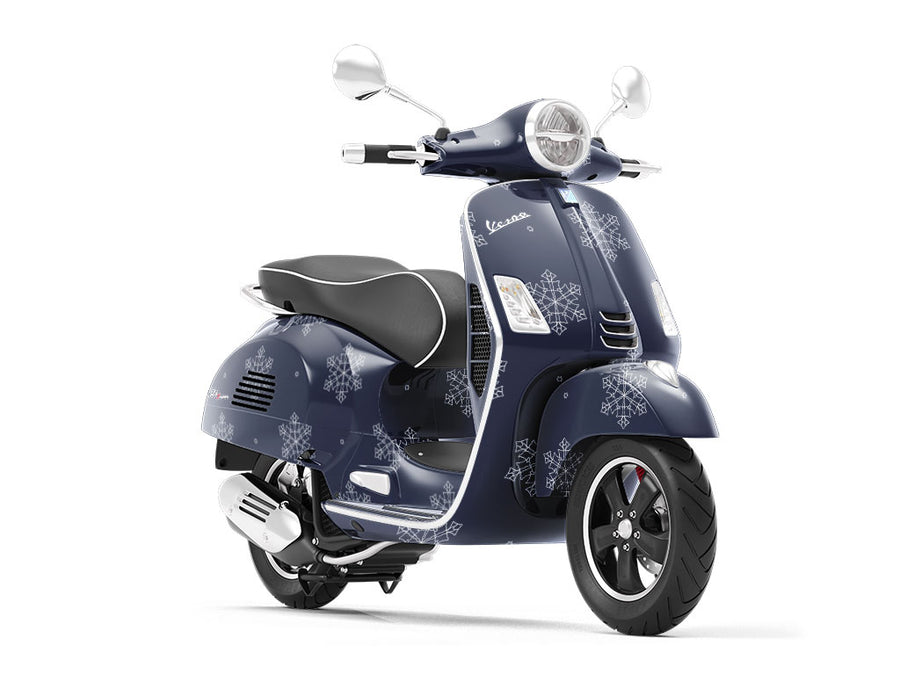Frozen River Snow Vespa Scooter Wrap Film