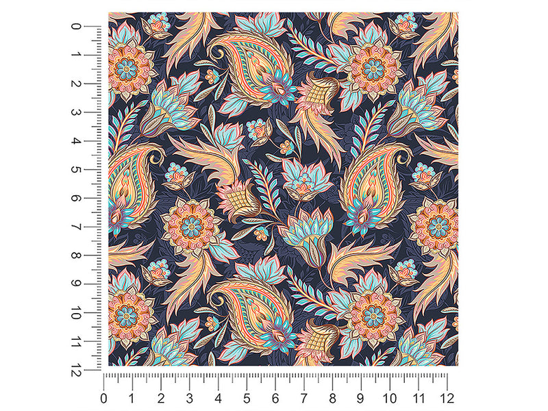 frozen time paisley 1ft x 1ft Craft Sheets