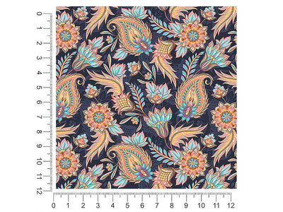 frozen time paisley 1ft x 1ft Craft Sheets