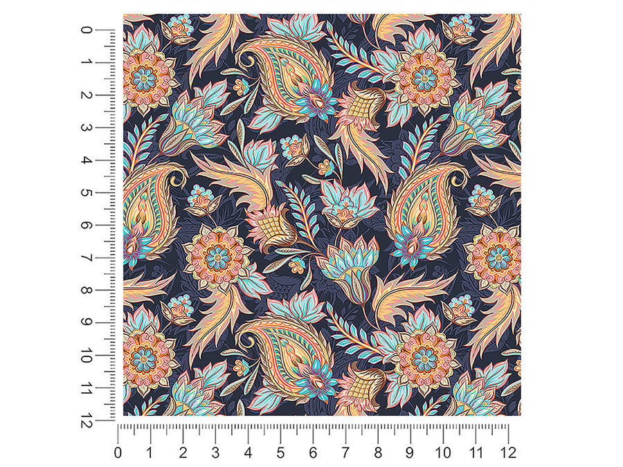 frozen time paisley 1ft x 1ft Craft Sheets