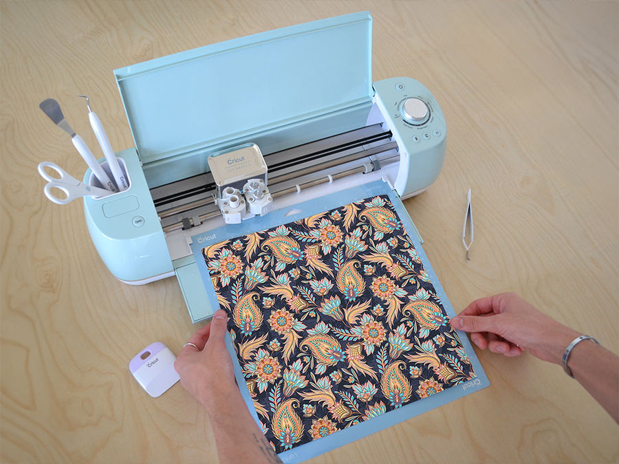 frozen time paisley Cricut Compatible Vinyl