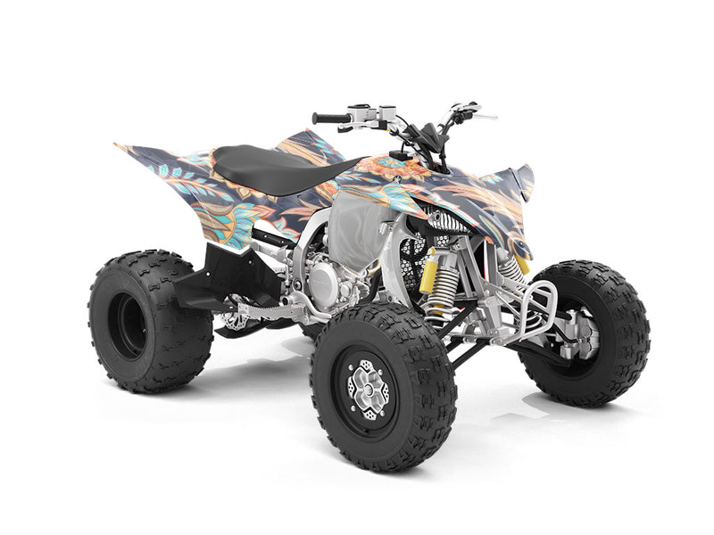 Frozen Time Paisley ATV Wrapping Vinyl