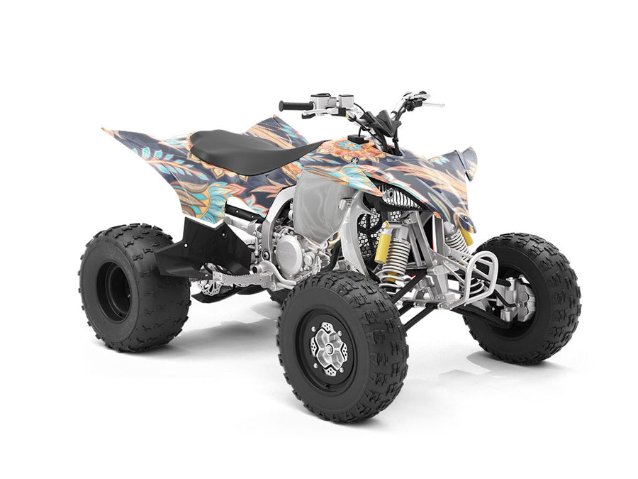 Frozen Time Paisley ATV Wrapping Vinyl