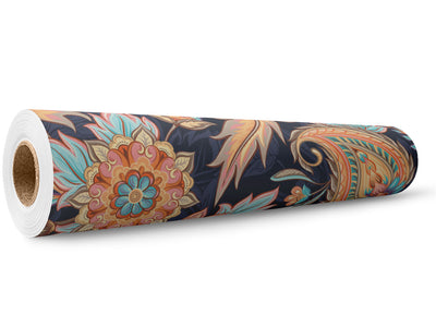 Frozen Time Paisley Wrap Film Wholesale Roll~Rwraps Series 914 Digitally Printed Vinyl Roll~5