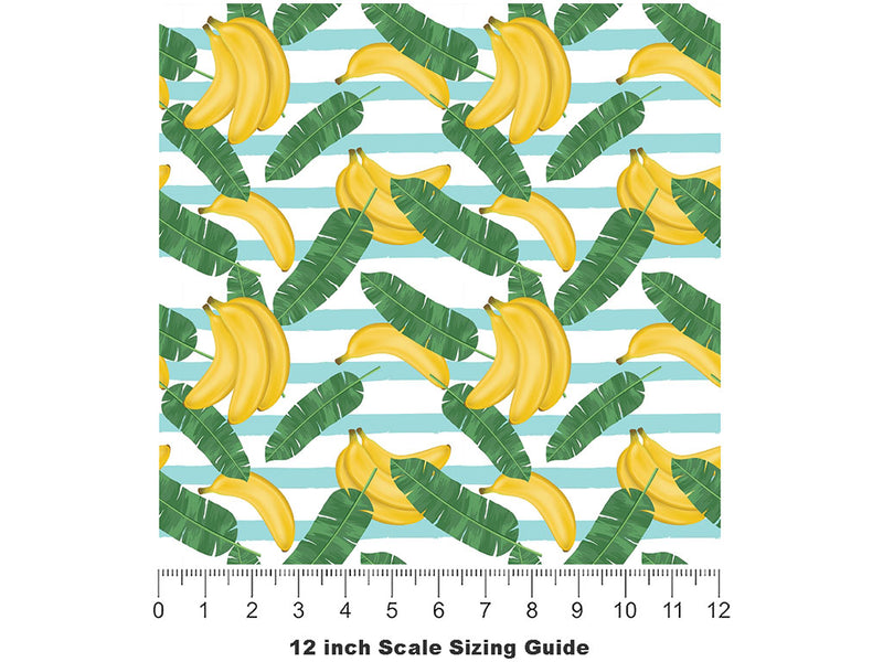 Fruit And Leaf Fruit Vinyl Film Pattern Size 12 inch Scale~Rwraps Fruit And Leaf Fruit Sizing Chart~2
