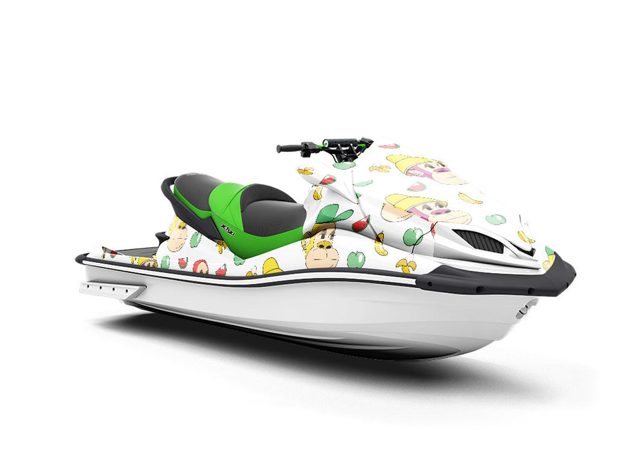 Fruity Monkey Technology Jet Ski Vinyl Customized Wrap