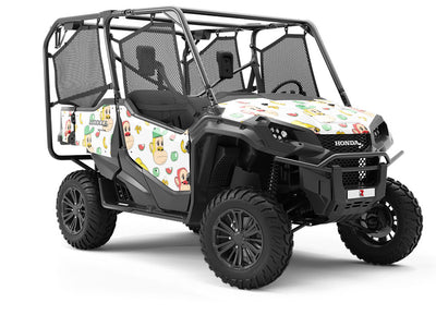 Fruity Monkey Technology Utility Vehicle Vinyl Wrap