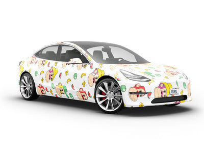 Fruity Monkey Technology Vehicle Vinyl Wrap
