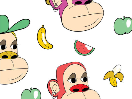 Fruity Monkey Technology Vinyl Wrap Pattern~Rwraps Series 914 Digitally Printed Vinyl Wrap~0