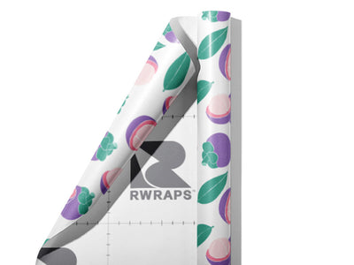 Fruity Queen Fruit Wrap Film Sheets~Rwraps Series 914 Fruity Queen Fruit Scrolled Sheet~3