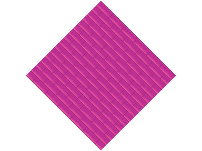 Fuchsia  Brick Vinyl Wrap Pattern