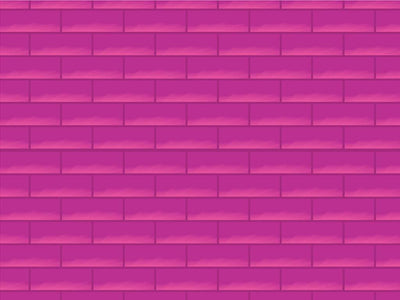 Fuchsia  Brick Vinyl Wrap Pattern~Rwraps Series 914 Digitally Printed Vinyl Wrap~0