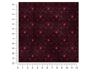 fuchsia desire gothic 1ft x 1ft Craft Sheets