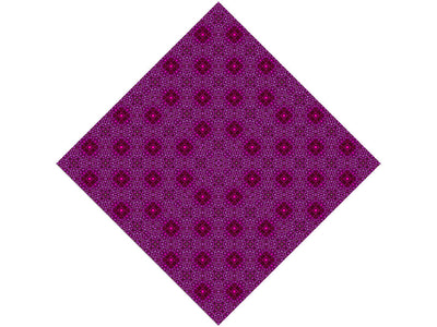 Fuchsia Foundations Mosaic Vinyl Wrap Pattern