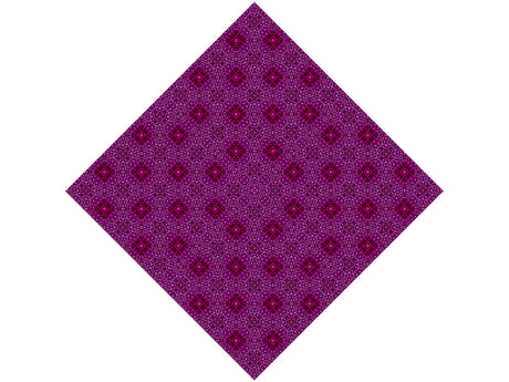 Fuchsia Foundations Mosaic Vinyl Wrap Pattern
