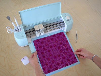 fuchsia foundations mosaic Cricut Compatible Vinyl