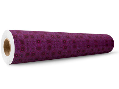 Fuchsia Foundations Mosaic Wrap Film Wholesale Roll~Rwraps Series 914 Digitally Printed Vinyl Roll~5