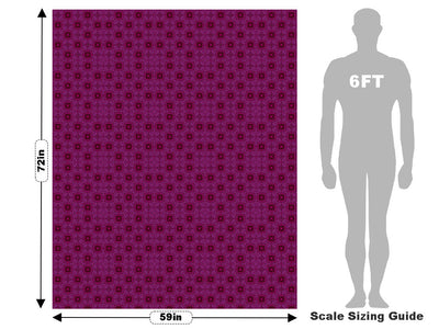 Fuchsia Foundations Mosaic Vehicle Wrap Scale~Rwraps Series 914 Fuchsia Foundations Mosaic Measurements~1