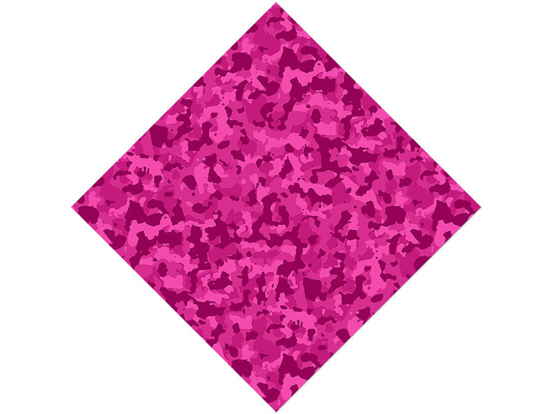 Fuchsia Woodland Camouflage Vinyl Wrap Pattern