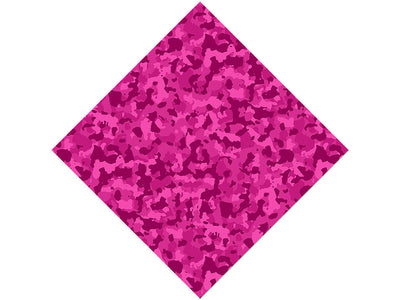 Fuchsia Woodland Camouflage Vinyl Wrap Pattern