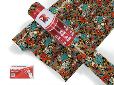 full coverage graffiti Craft Vinyl Roll