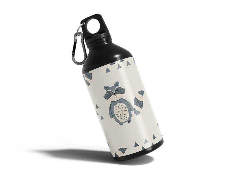 full tummy animal Water Bottle DIY Stickers