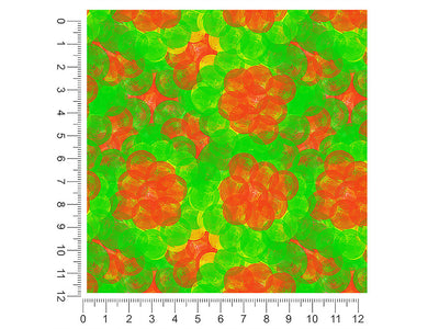 fungal dots tie dye 1ft x 1ft Craft Sheets