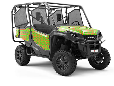 Fungal Dots Tie Dye Utility Vehicle Vinyl Wrap