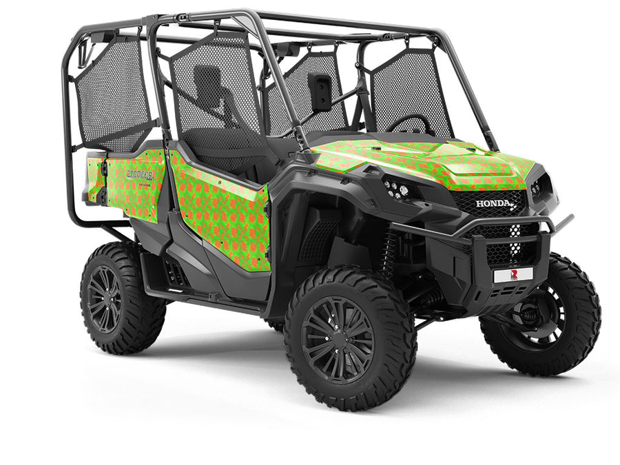 Fungal Dots Tie Dye Utility Vehicle Vinyl Wrap