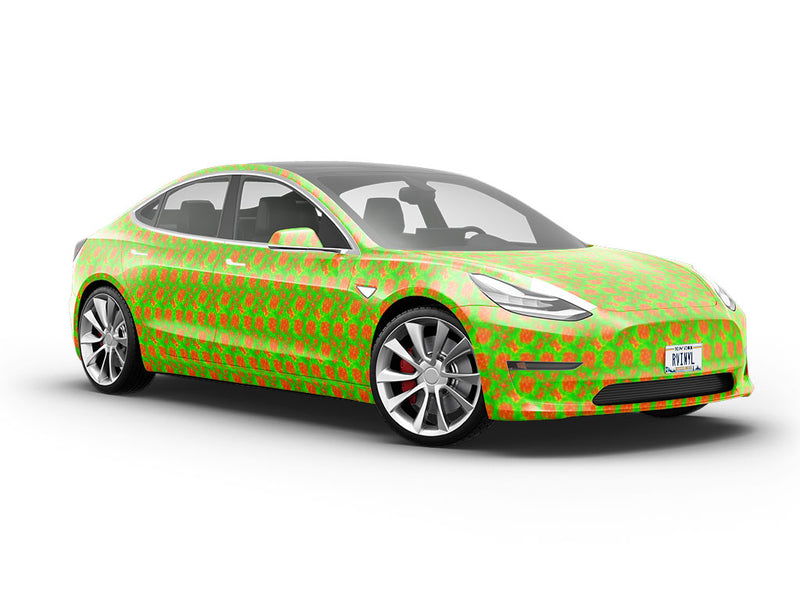 Fungal Dots Tie Dye Vehicle Vinyl Wrap