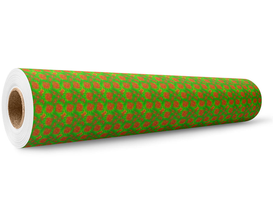 Fungal Dots Tie Dye Wrap Film Wholesale Roll~Rwraps Series 914 Digitally Printed Vinyl Roll~5