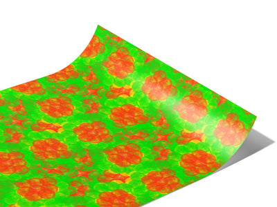 Fungal Dots Tie Dye Vinyl Wraps~Rwraps Series 914 Digitally Printed Vinyl Wrap~0