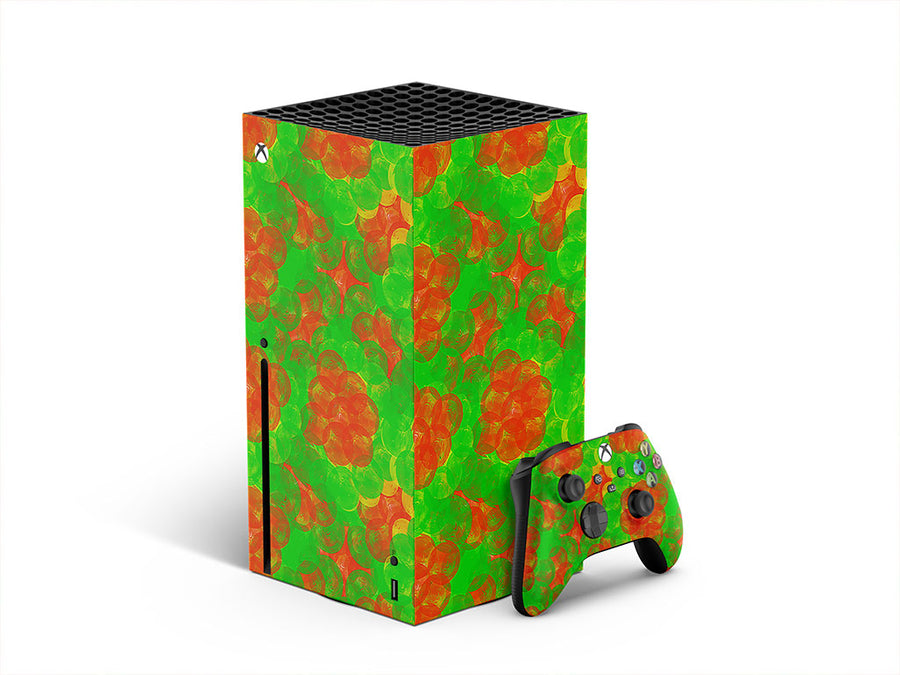 fungal dots tie dye XBOX DIY Decal