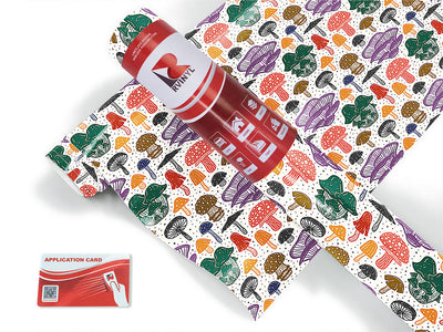 fungal feast mushroom Craft Vinyl Roll