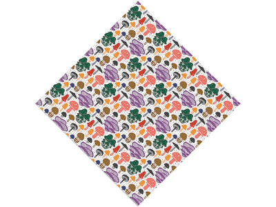Fungal Feast Mushroom Vinyl Wrap Pattern