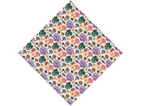 Fungal Feast Mushroom Vinyl Wrap Pattern