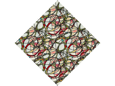 Fungal Growth Stained Glass Vinyl Wrap Pattern