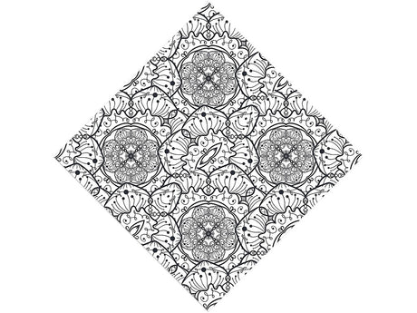 Fungal Swirls Mandala Vinyl Wrap Pattern