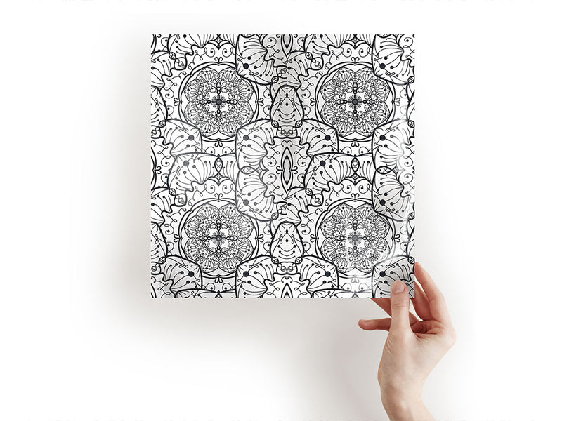 fungal swirls mandala Craft Sheets