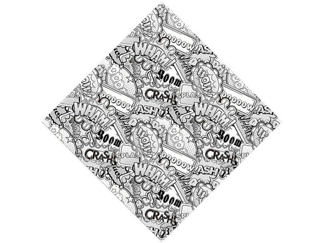 Funny Papers Sticker Bomb Vinyl Wrap Pattern