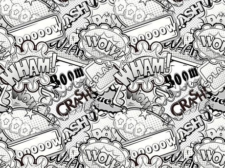 Funny Papers Sticker Bomb Vinyl Wrap Pattern~Rwraps Series 914 Digitally Printed Vinyl Wrap~0