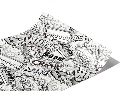 Funny Papers Sticker Bomb Vinyl Wraps~Rwraps Series 914 Digitally Printed Vinyl Wrap~1