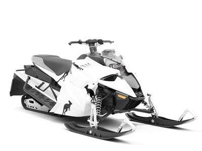 Furious Feet Animal Custom Wrapped Snowmobile